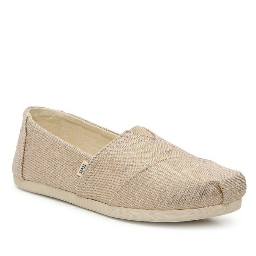 TOMS Natural Metallic Woven